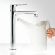 Смеситель Hansgrohe Metris 31185000 для раковины однорычажный, хром