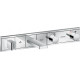 Термостат Hansgrohe RainSelect 15359000 для ванны с душем, хром, термостат, длина излива 18.3 см