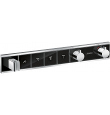 Термостат Hansgrohe RainSelect 15357600 для душа, черный - хром, термостат