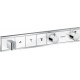 Термостат Hansgrohe RainSelect 15356400 для душа, белый - хром, термостат