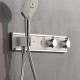 Термостат Hansgrohe RainSelect 15356400 для душа, белый - хром, термостат