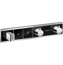 Термостат Hansgrohe RainSelect 15355600 для душа, черный - хром, термостат