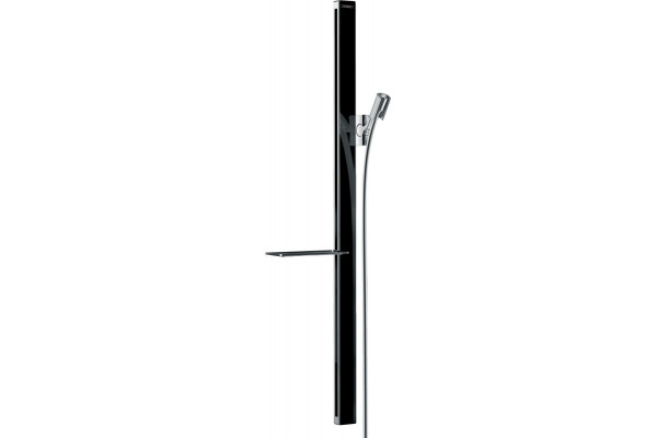 Душевая штанга Hansgrohe Unica 27640600 90 см, черный, хром в современном стиле
