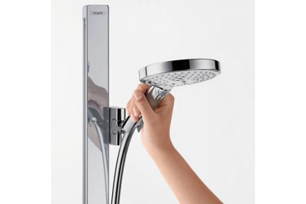 Душевая штанга Hansgrohe Unica 27640400 90 см, белый, хром в современном стиле