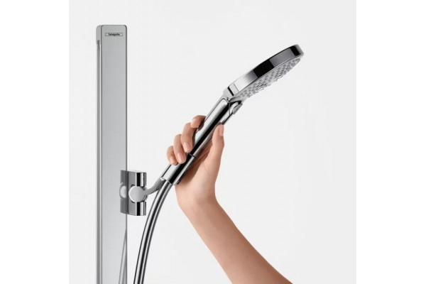 Душевая штанга Hansgrohe Unica 27640400 90 см, белый, хром в современном стиле