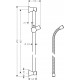 Душевая штанга Hansgrohe Unica 27617000 65 см, хром в современном стиле