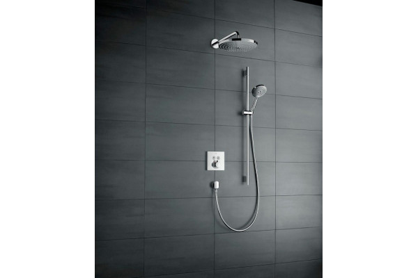 Душевая штанга Hansgrohe Unica 27356000 105 см хром,  в современном стиле