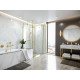 Душевая стойка Hansgrohe Raindance Select S 240 1jet 27633990 Showerpipe, полированное золото, штанга 111.4 см, шланг пластиковый 160 см