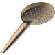 Душевая стойка Hansgrohe Raindance Select S 240 1jet 27633140 Showerpipe, шлифованная бронза, штанга 111.4 см, шланг пластиковый 160 см