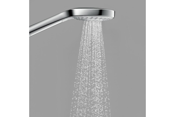 Душевая стойка Hansgrohe Croma Select S 26793000 хром штанга 124.6 см, шланг пластиковый 160 см
