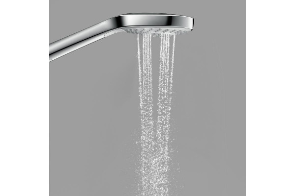 Душевая стойка Hansgrohe Croma Select S 26793000 хром штанга 124.6 см, шланг пластиковый 160 см