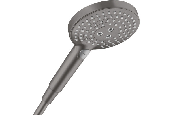 Душевая лейка Hansgrohe Raindance Select S 26530340 шлифованный черный хром штанга 22.25 см,  в современном стиле
