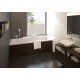 Душевой гарнитур Hansgrohe Croma Select E 26424400 белый, хром, штанга 28.9 см, шланг пластиковый 125 см