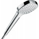 Душевой гарнитур Hansgrohe Croma Select E 26412400 белый, хром, штанга 28.9 см, шланг пластиковый 160 см