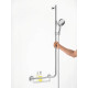 Душевой гарнитур Hansgrohe Raindance Select S 26326000 хром штанга 120.95 см, шланг пластиковый 160 см