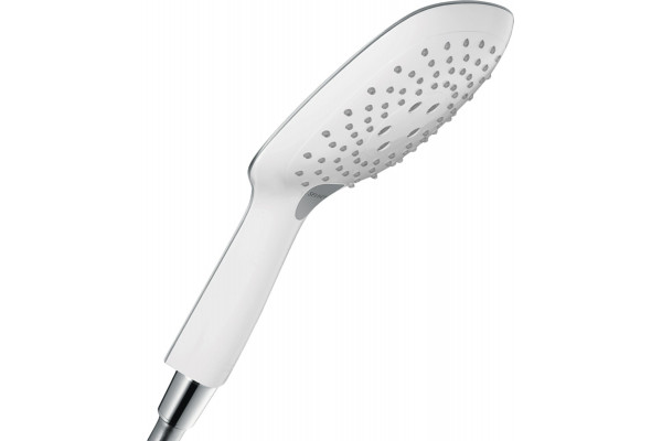 Душевая лейка Hansgrohe Raindance Select E 26551400 белый, хром, 3 режима