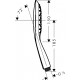 Душевая лейка Hansgrohe Raindance Select E 26551400 белый, хром, 3 режима