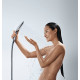 Душевая лейка Hansgrohe Raindance Select E 26551400 белый, хром, 3 режима