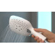 Душевая лейка Hansgrohe Raindance Select E 26551400 белый, хром, 3 режима