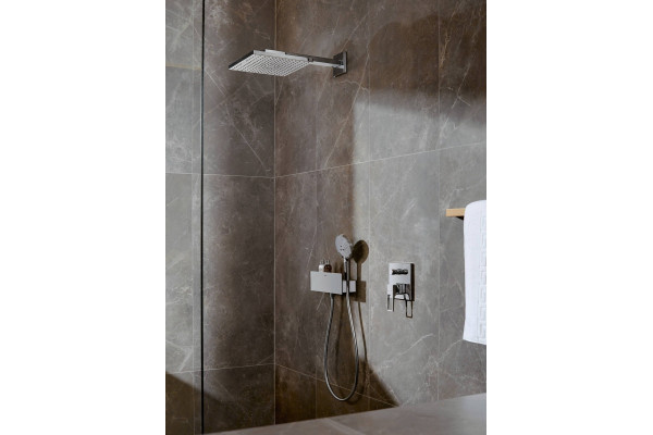 Шланговое подключение Hansgrohe Fixfit Porter 300 26456000 держатель для душа, хром, штанга 10 см