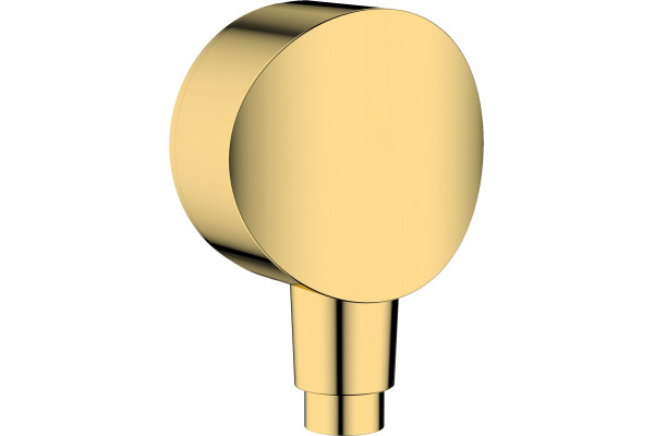 Шланговое подключение Hansgrohe FixFit 26453990 полированное золото штанга 6.5 см,  в современном стиле