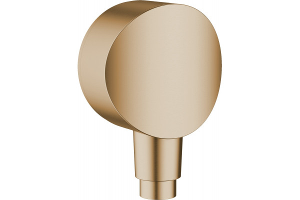 Шланговое подключение Hansgrohe FixFit 26453140 шлифованная бронза штанга 6.5 см,  в современном стиле