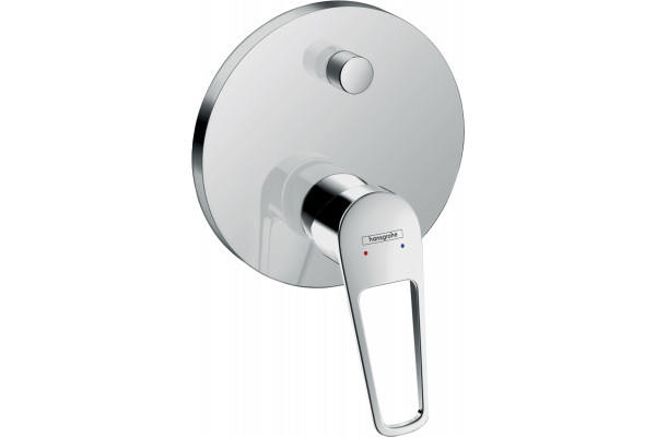 Смеситель Hansgrohe Novus Loop 71345000 для ванны с душем, однорычажный, хром