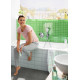 Смеситель Hansgrohe Novus Loop 71345000 для ванны с душем, однорычажный, хром