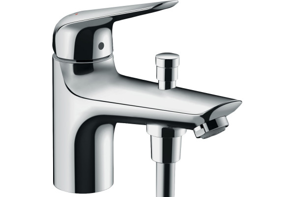 Смеситель Hansgrohe Novus 71321000 на борт ванны однорычажный, хром
