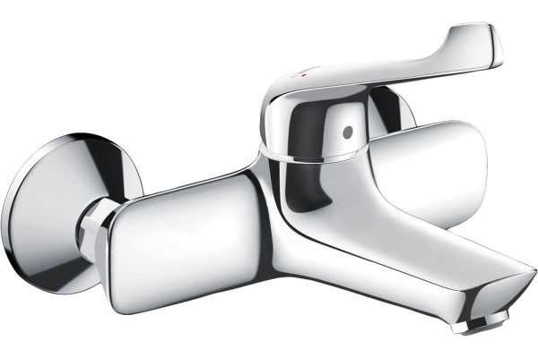 Смеситель Hansgrohe Novus 71923000 для раковины, хром, однорычажный, длина излива 19.2 см