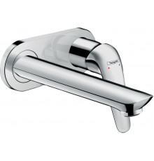 Смеситель Hansgrohe Novus 71127000 для раковины, хром, однорычажный, длина излива 19.4 см
