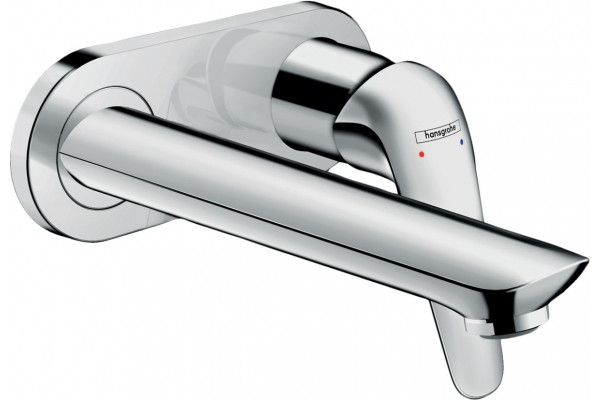 Смеситель Hansgrohe Novus 71127000 для раковины, хром, однорычажный, длина излива 19.4 см