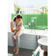 Смеситель Hansgrohe Novus 71046000 для ванны с душем, однорычажный, хром
