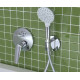 Смеситель Hansgrohe Novus 71045000 для ванны с душем, однорычажный, хром