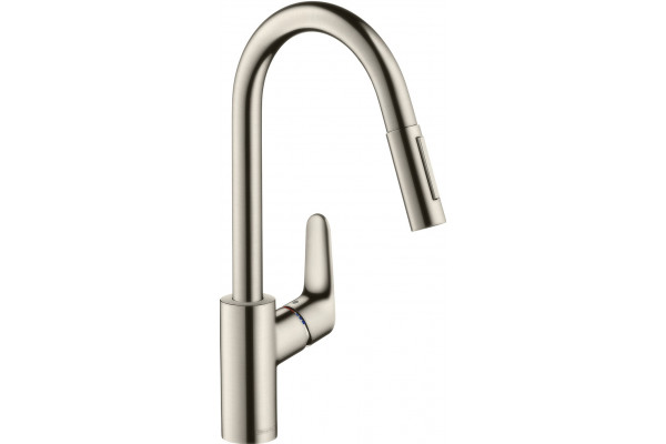 Смеситель Hansgrohe Focus 31815800 для кухонной мойки однорычажный, хром