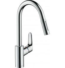 Смеситель Hansgrohe Focus 31815000 для кухонной мойки однорычажный, хром