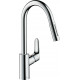 Смеситель Hansgrohe Focus 31815000 для кухонной мойки однорычажный, хром