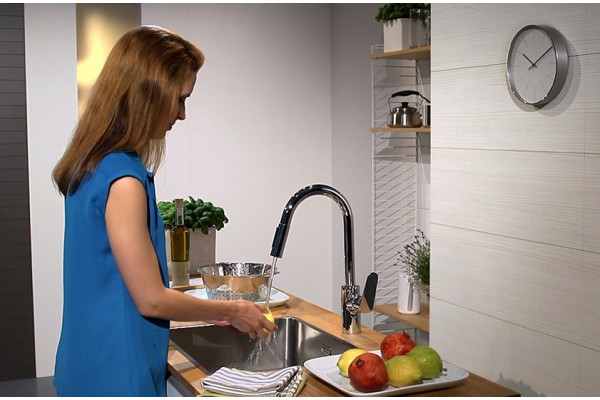 Смеситель Hansgrohe Focus 31815000 для кухонной мойки однорычажный, хром