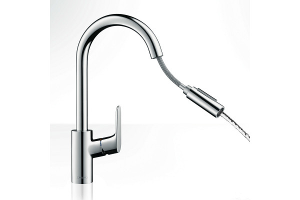 Смеситель Hansgrohe Focus 31815000 для кухонной мойки однорычажный, хром