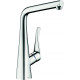 Смеситель Hansgrohe Metris 14822000 для кухонной мойки однорычажный, хром