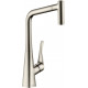 Смеситель Hansgrohe Metris 14820800 для кухонной мойки однорычажный, хром