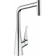 Смеситель Hansgrohe Metris 14820000 для кухонной мойки однорычажный, хром
