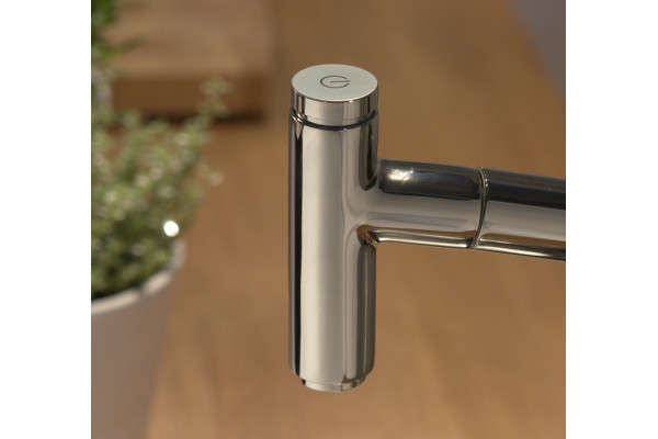 Смеситель Hansgrohe Metris 14820000 для кухонной мойки однорычажный, хром
