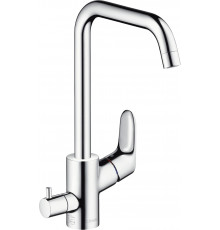 Смеситель Hansgrohe Focus E2 31823000 для кухонной мойки однорычажный, хром