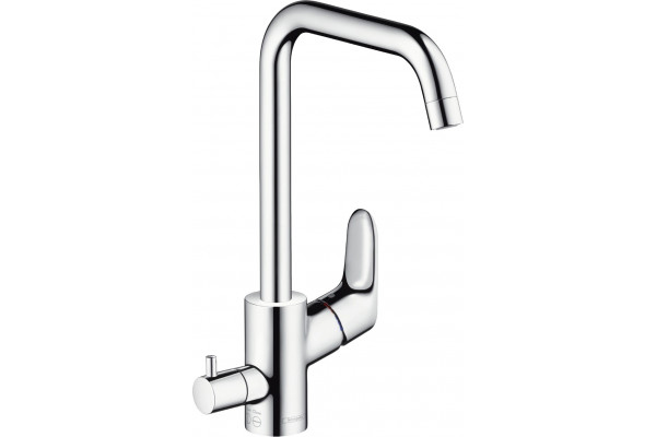 Смеситель Hansgrohe Focus E2 31823000 для кухонной мойки однорычажный, хром