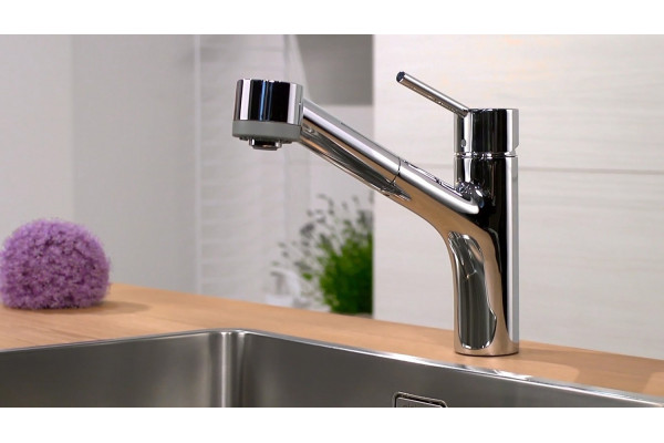 Смеситель Hansgrohe Talis S 32841000 для кухонной мойки однорычажный, хром
