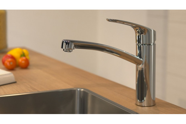 Смеситель Hansgrohe Focus 31806000 для кухонной мойки однорычажный, хром