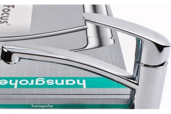 Смеситель Hansgrohe Focus 31806000 для кухонной мойки однорычажный, хром