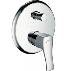 Смеситель Hansgrohe Metris Classic 31485000 для ванны с душем, однорычажный, хром