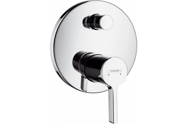 Смеситель Hansgrohe Metris S 31465000 для ванны с душем, однорычажный, хром